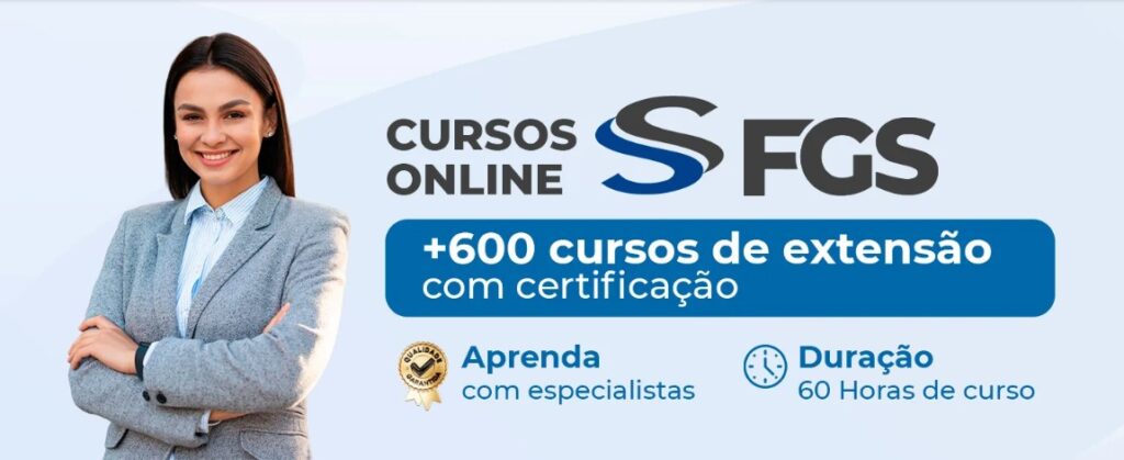 banner dos curos online FGS